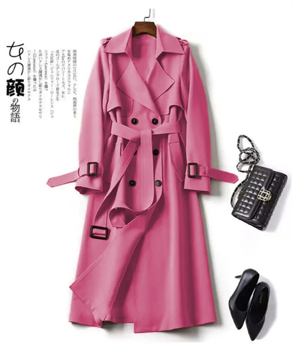Cyberdelika Brit Noir Midi Coat