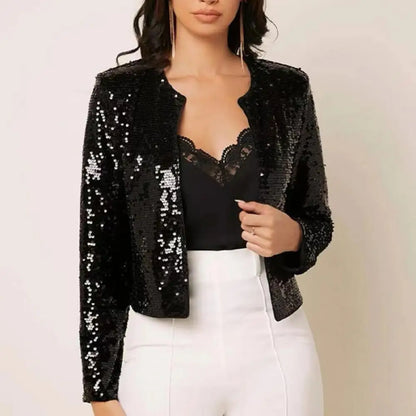 Gold Flux Sequin Jacket