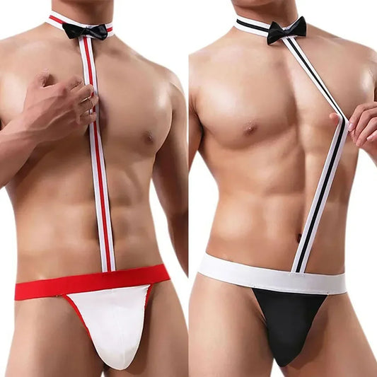 LUSTRA PlayTie Mankini Bodysuit