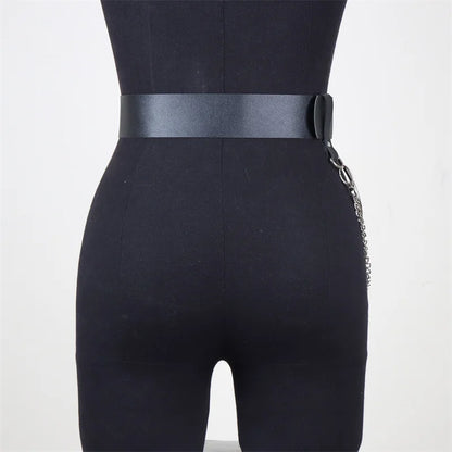 Voidframe - Punk Chain O-Ring Waist Harness