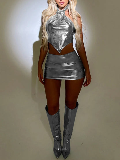 Neon Pulse Two-Piece Set