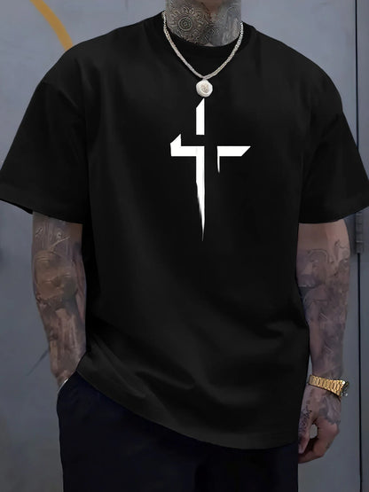 Reverse Cross Vibes – Summer Oversized Tee