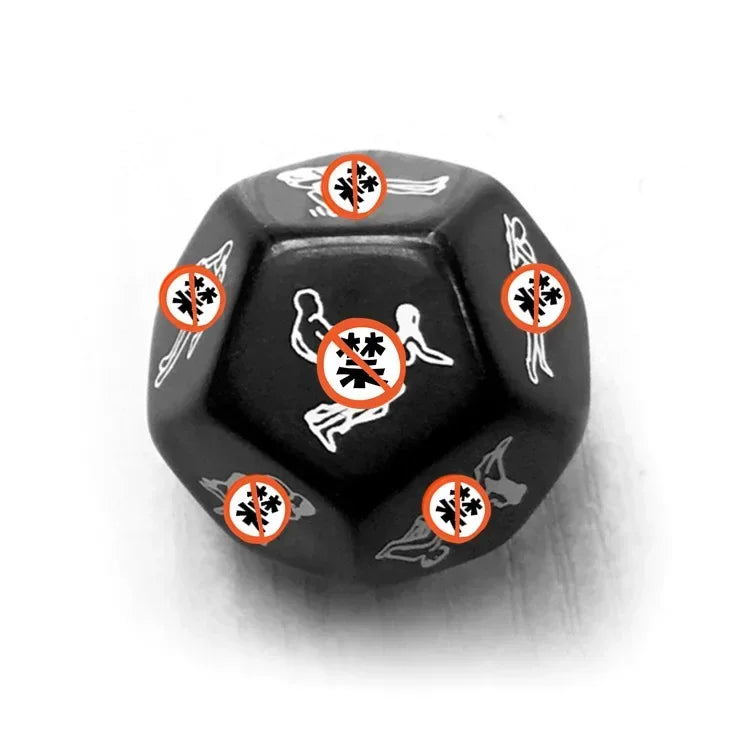 LUSTRA // Dice of Desire - 12-Sided Erotic Foreplay Game