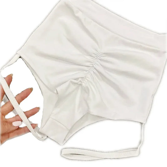 Liftline Ruched Garter Shorts