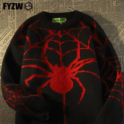 SpiderWave Retro Sweater