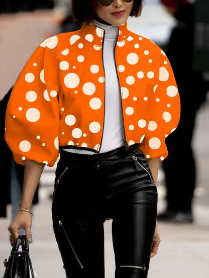Streetline Print Zip Jacket