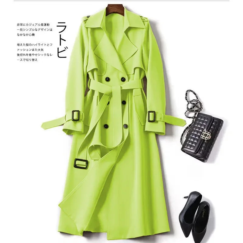 Cyberdelika Brit Noir Midi Coat