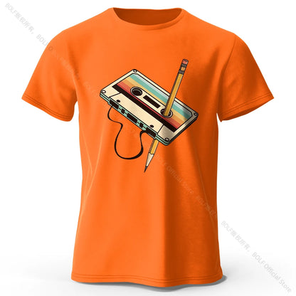 Retro Tape Vibes – Rewind Me Tee