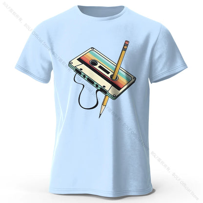 Retro Tape Vibes – Rewind Me Tee