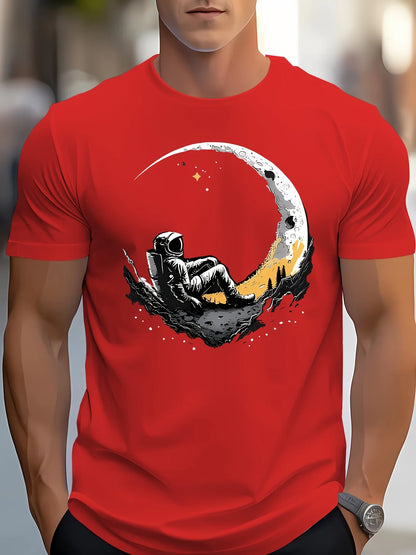 Lunar Drift Oversized Cyber Tee