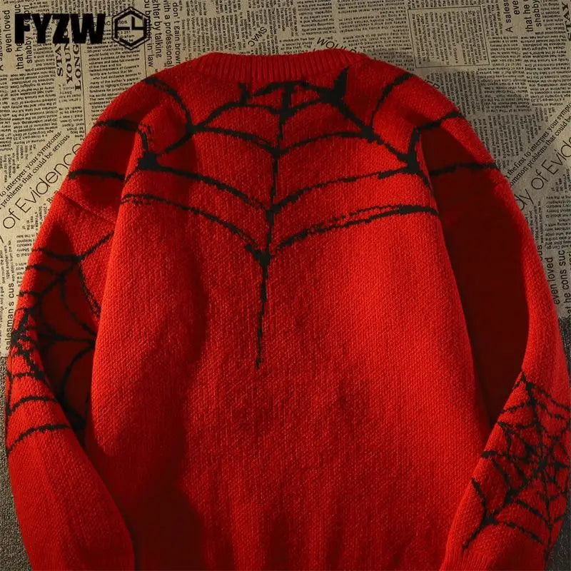 SpiderWave Retro Sweater