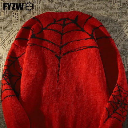 SpiderWave Retro Sweater