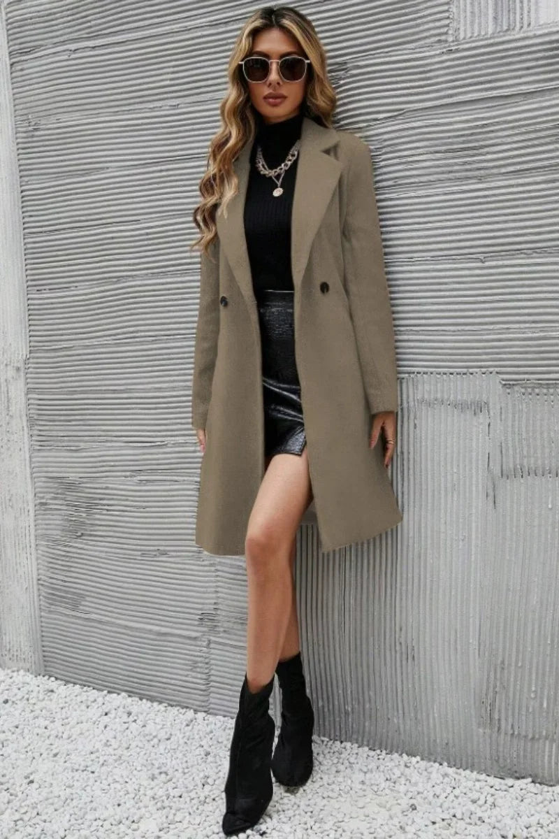 Aether Wool Longline Coat