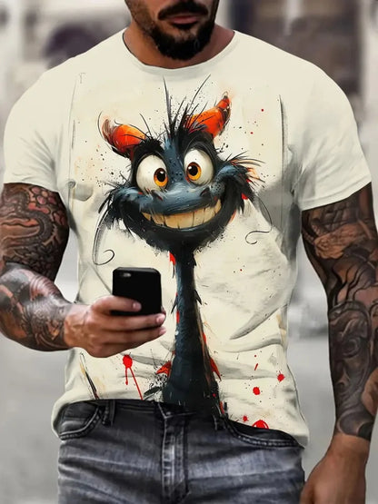 Wild Hair Cat – Harajuku Vibes Tee