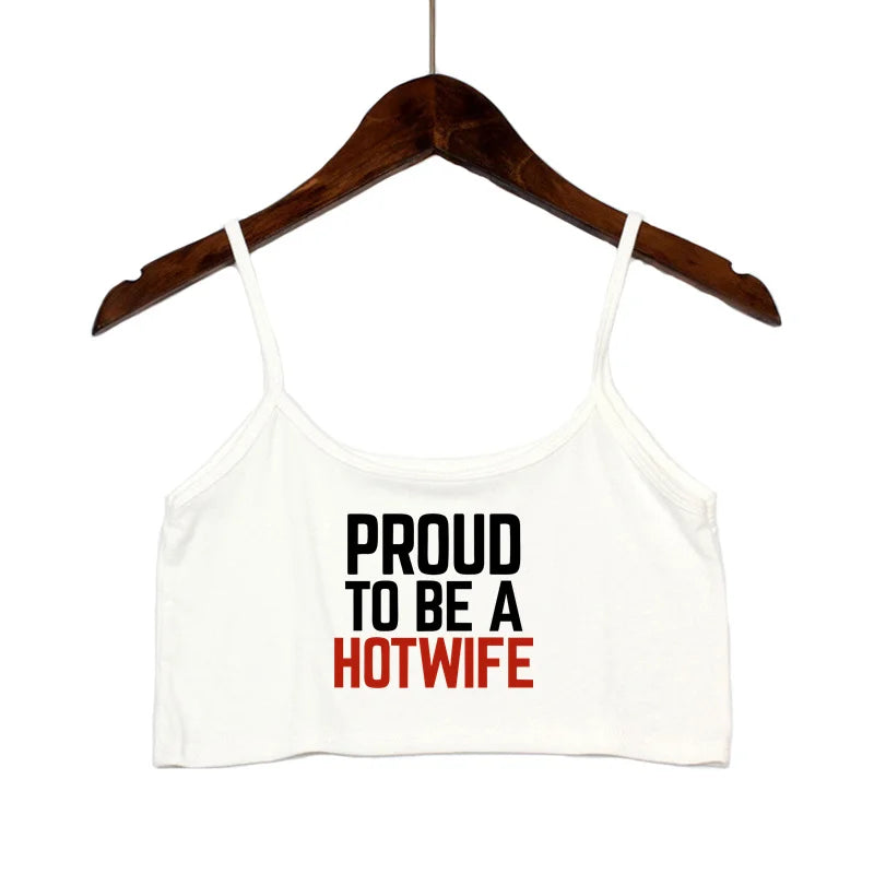 HotWife Vibes Crop Top