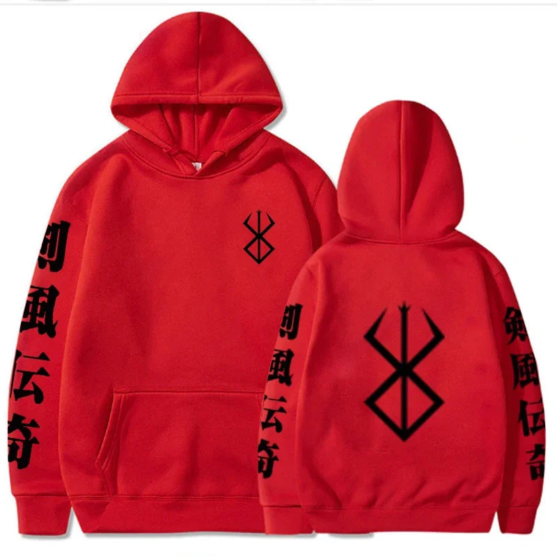 BERSERK//SACRIFICE Oversized Hoodie – Dark Anime Streetwear Drop