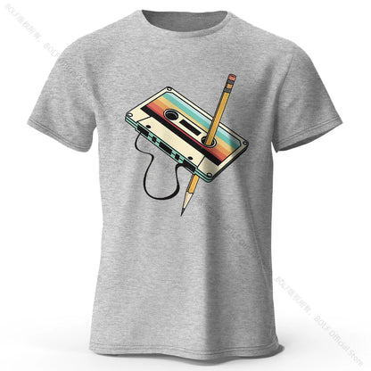 Retro Tape Vibes – Rewind Me Tee