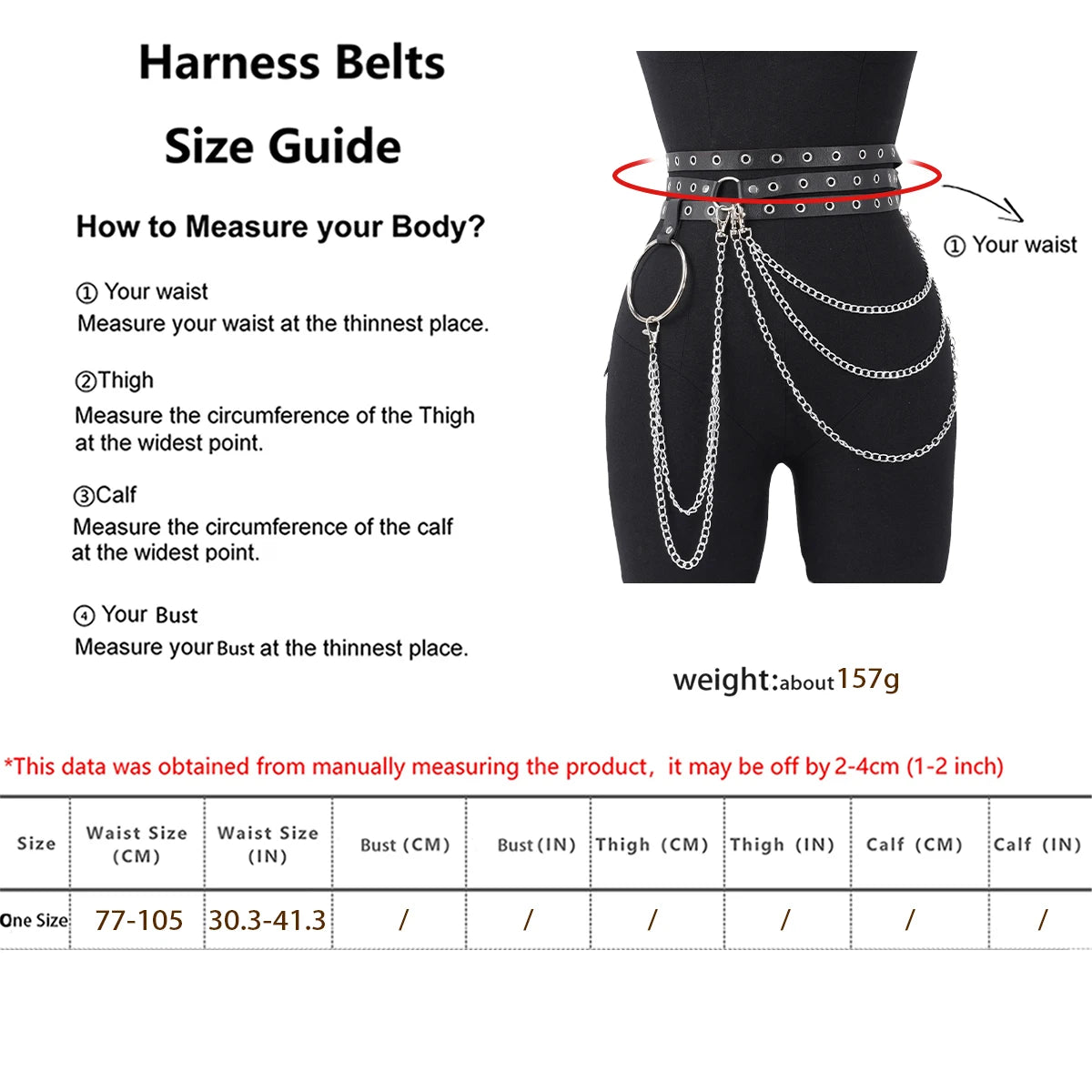 LUSTRA Multi-Layer Leg & Waist Harness