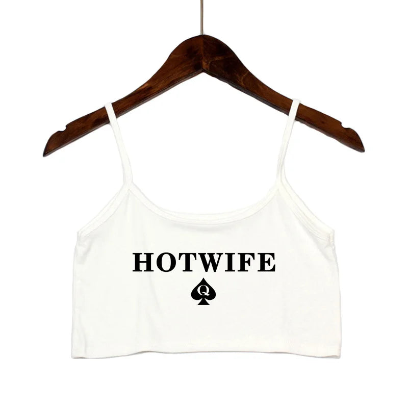 HotWife Vibes Crop Top