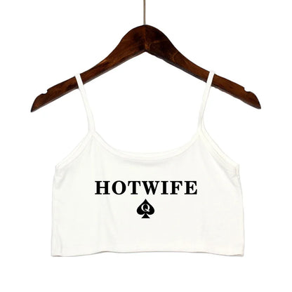 HotWife Vibes Crop Top