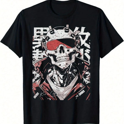 NEOTYPE//JP-CODE Tee – Cyberpunk Y2K Manga Streetwear Shirt