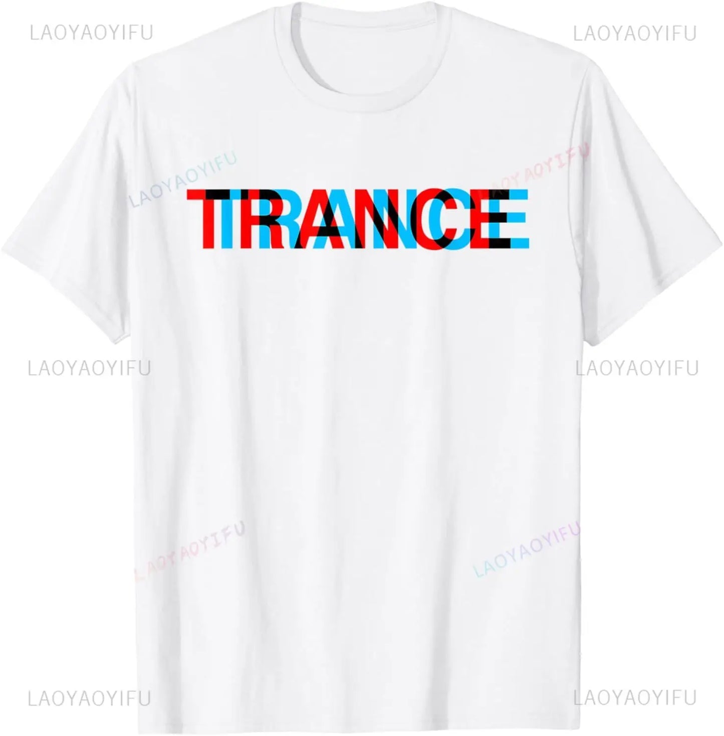 Trippy Glitch Cyber Tee