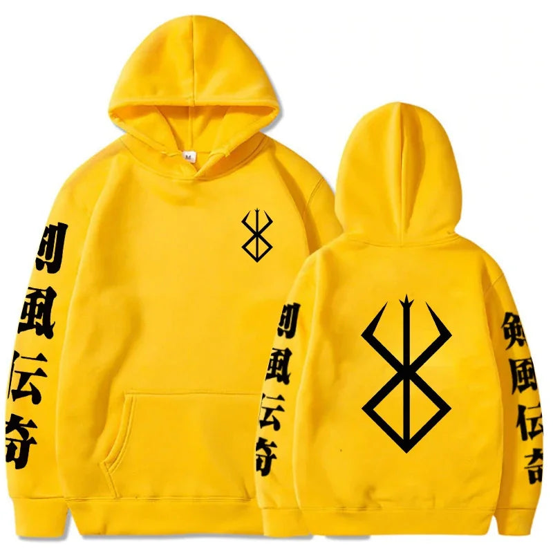 BERSERK//SACRIFICE Oversized Hoodie – Dark Anime Streetwear Drop