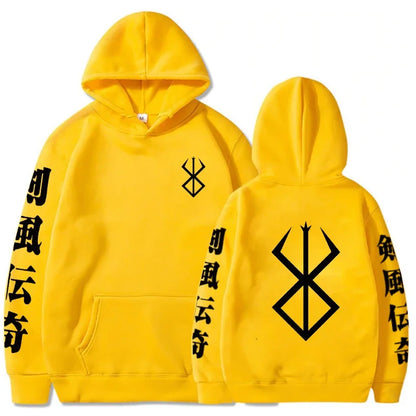 BERSERK//SACRIFICE Oversized Hoodie – Dark Anime Streetwear Drop