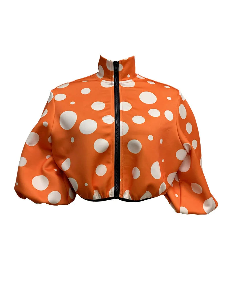 Streetline Print Zip Jacket