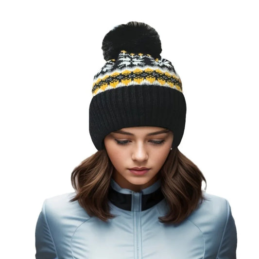Frostflare – Premium Cashmere Wool Knit Winter Hat