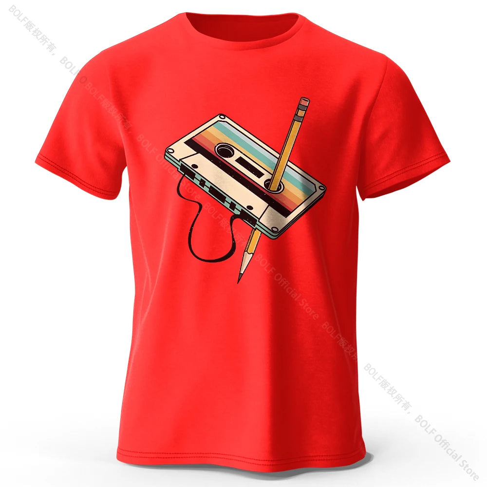 Retro Tape Vibes – Rewind Me Tee