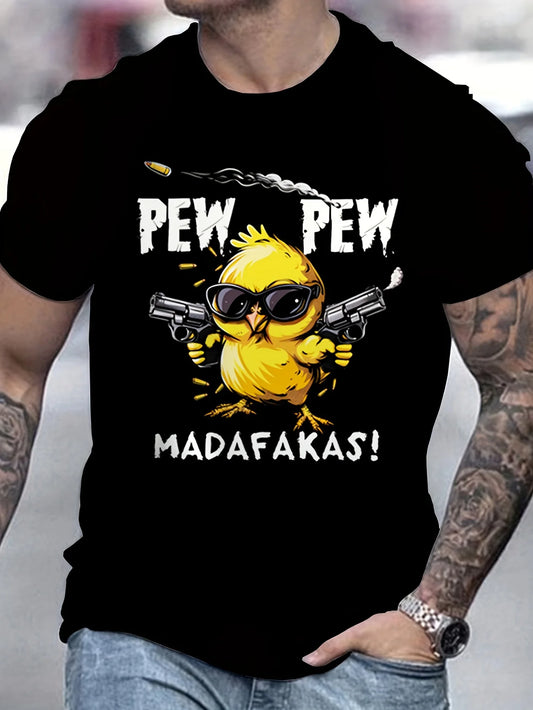 Pew Pew Madafaka – Cartoon Heat Tee