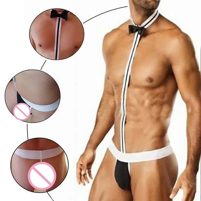 LUSTRA PlayTie Mankini Bodysuit