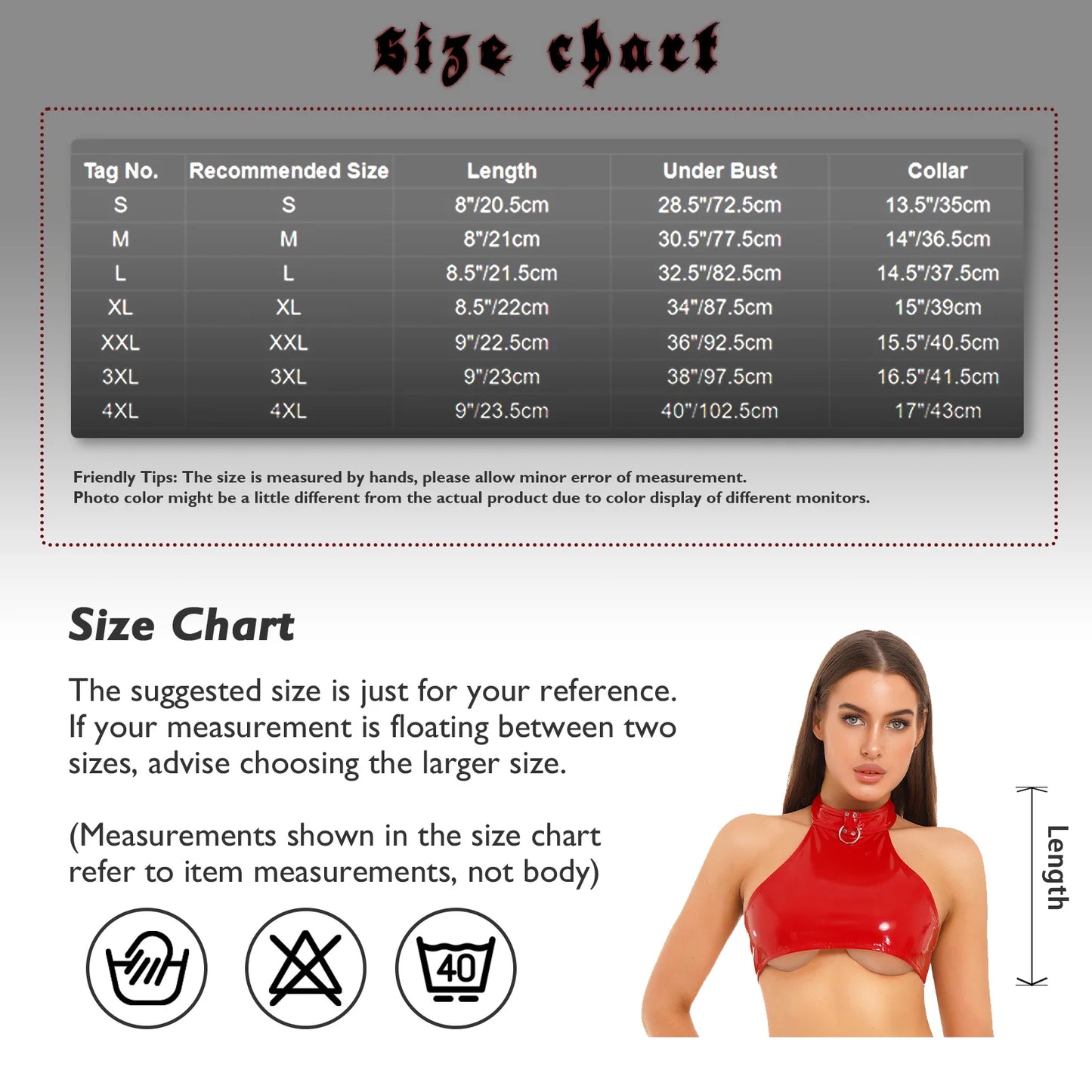 RINGSIGNAL Patent Halter Crop — O-Ring, Backless