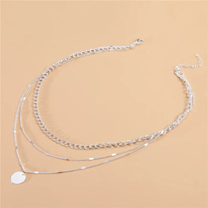 Retro Radiance – Vintage Layered Necklace for Women
