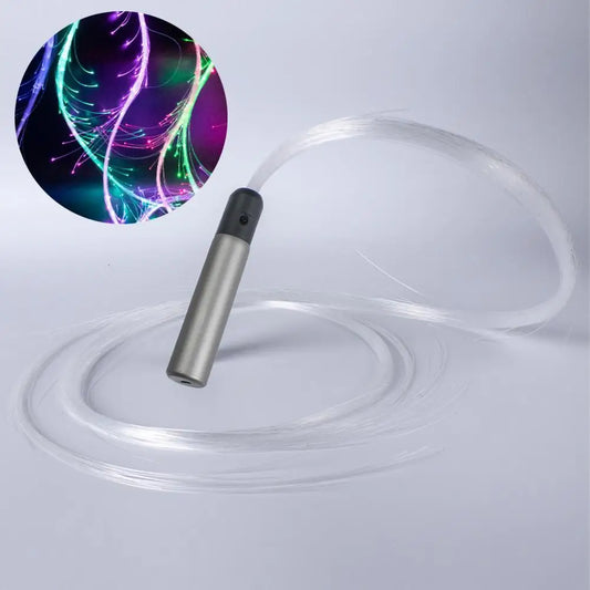 Luminous Flow RGB Fiber Optic Whip
