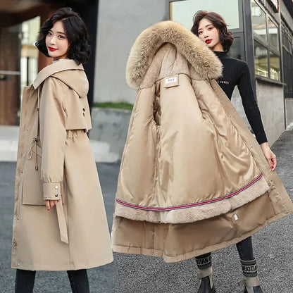 Arctic Halo Long Hooded Parka