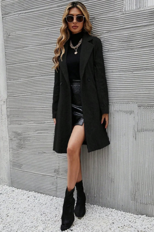 Aether Wool Longline Coat