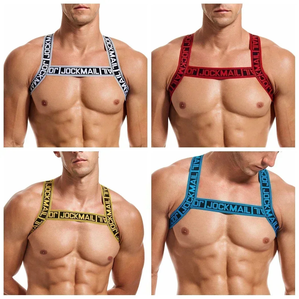 LUSTRA  Nightbound Embrace - Erotic Bondage Harness & Jock Set