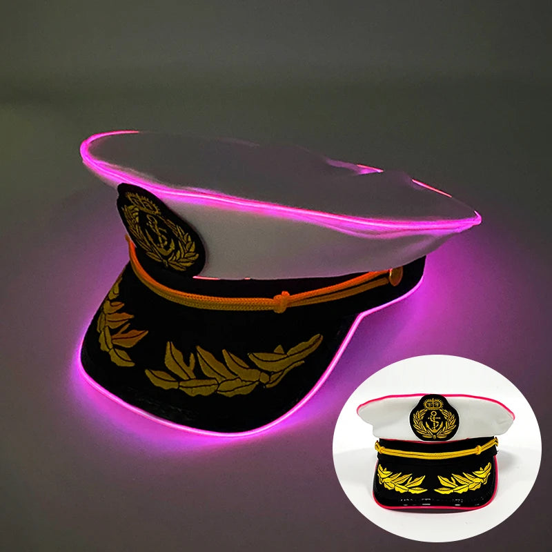 Neon Captain Glow Hat