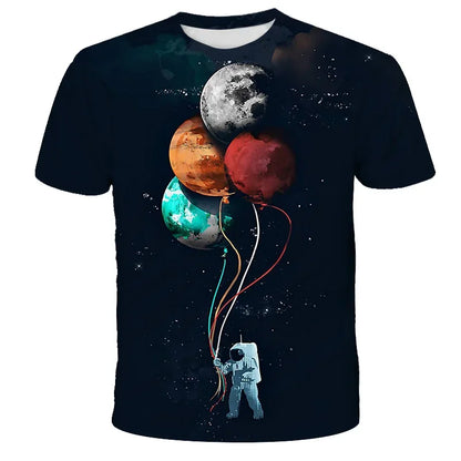 Mini Cosmic Explorer Cyber Tee
