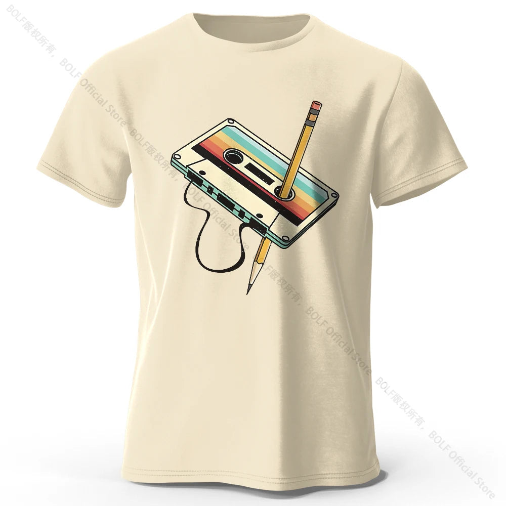 Retro Tape Vibes – Rewind Me Tee