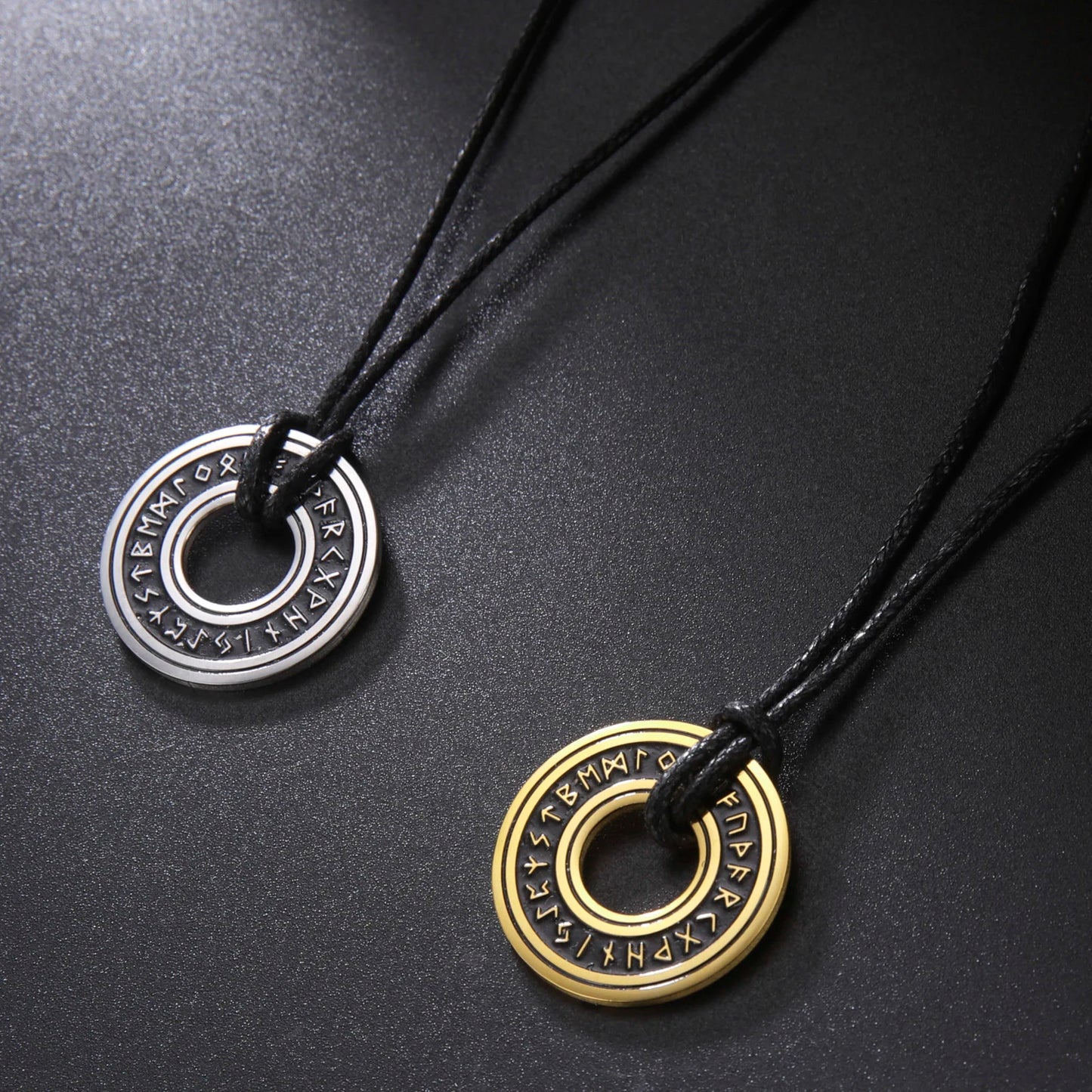 Elder Futhark – Nordic Rune Pendant Necklace
