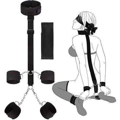LUSTRA // Velvet Control - BDSM Restraint & Bondage KitLUSTRA // Velvet Control - BDSM Restraint & Bondage Kit