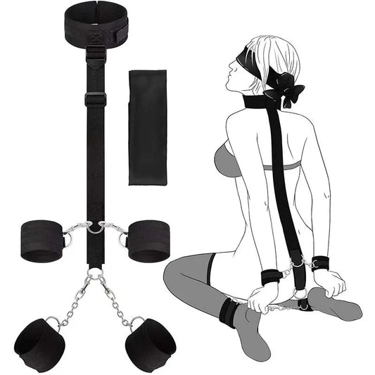 LUSTRA // Velvet Control - BDSM Restraint & Bondage KitLUSTRA // Velvet Control - BDSM Restraint & Bondage Kit