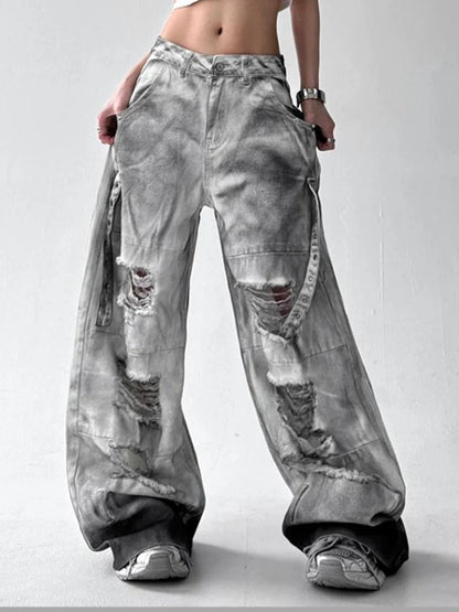 SoilFade Wide Leg Jeans