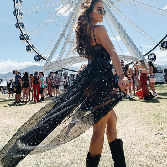 SolarMuse Mesh Robe