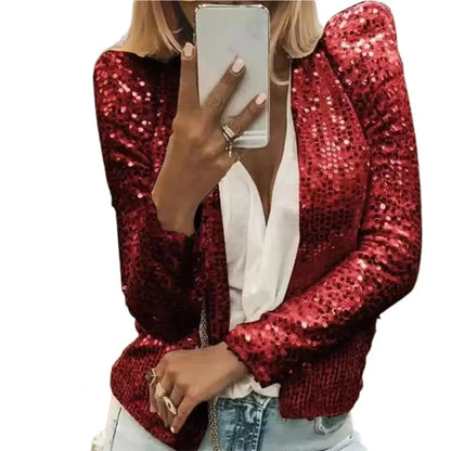 Gold Flux Sequin Jacket