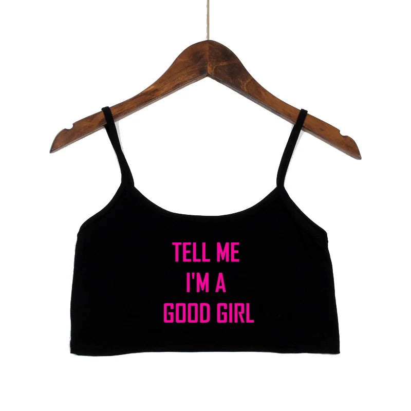 GoodGirl Vibes Crop Top