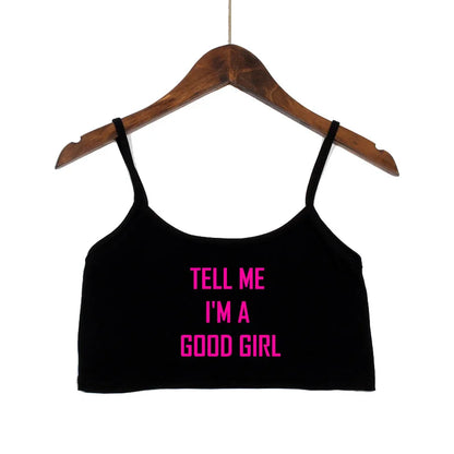 GoodGirl Vibes Crop Top